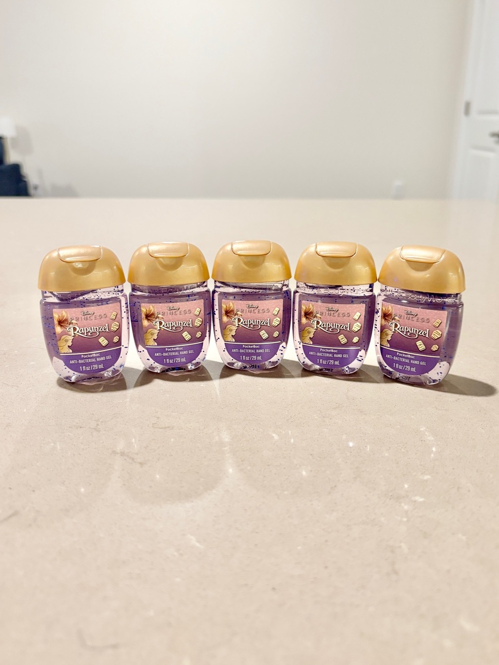 Disney Princess Rapunzel PocketBac Bundle of 5 Bath & Body Works Collectible
